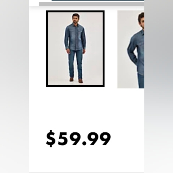 Wrangler Retro Premium Denim Shirt - Picture 10 of 11